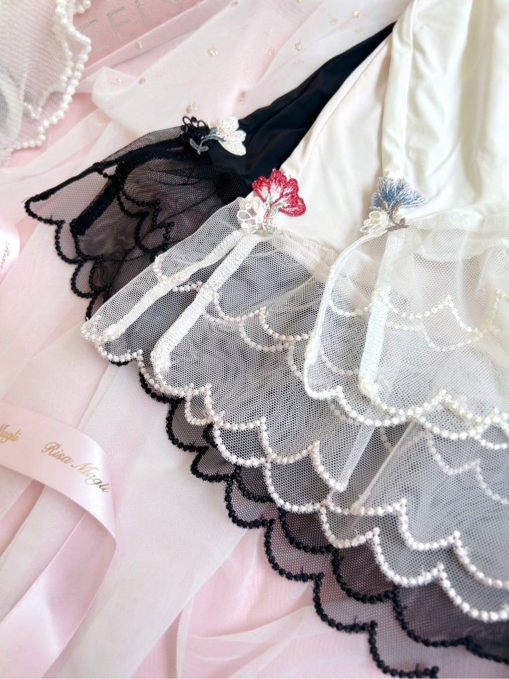 anさんの「Risa Magli｜プティット ブラジャー （B-C） ＜リサマリ ミラクル谷間ブラ＞」を使ったコーディネート