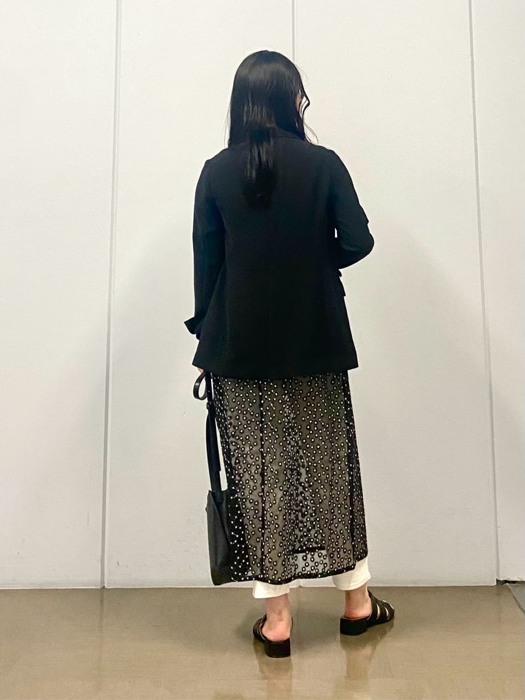 misakiさんの「INDIVI｜【洗える】ビスチェレイヤード風トップス」を使ったコーディネート
