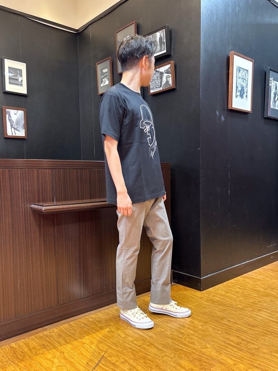 KEIさんの「TAKEO KIKUCHI｜【Made in JAPAN】播州織 ヘリンボン ストレート パンツ」を使ったコーディネート