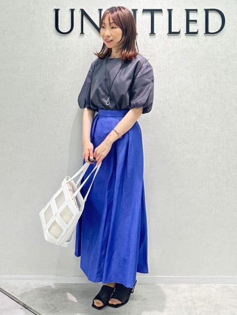 Miwaさんの「UNTITLED｜◆【接触冷感/UV機能/遮熱】ジャージカーディガン」を使ったコーディネート