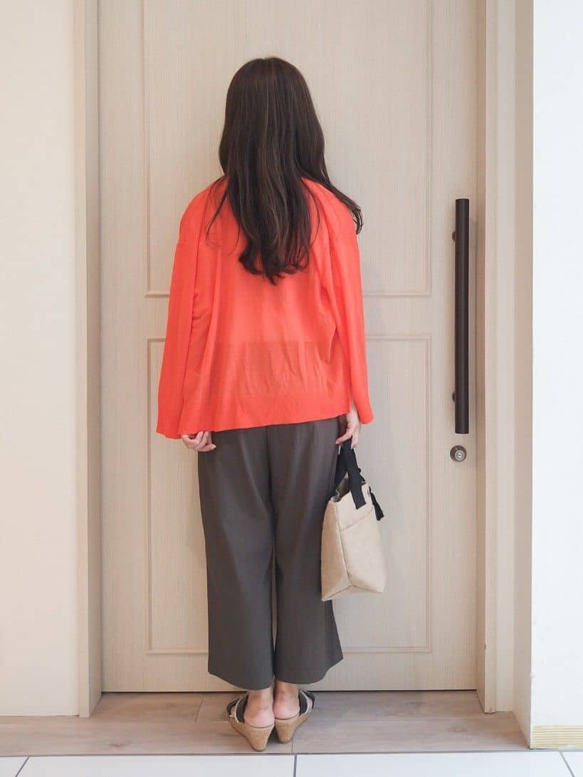 mi-saさんの「SHOO･LA･RUE｜【着丈選べる】触れる度ひんやり ゆるきれい イージーワイドパンツ」を使ったコーディネート