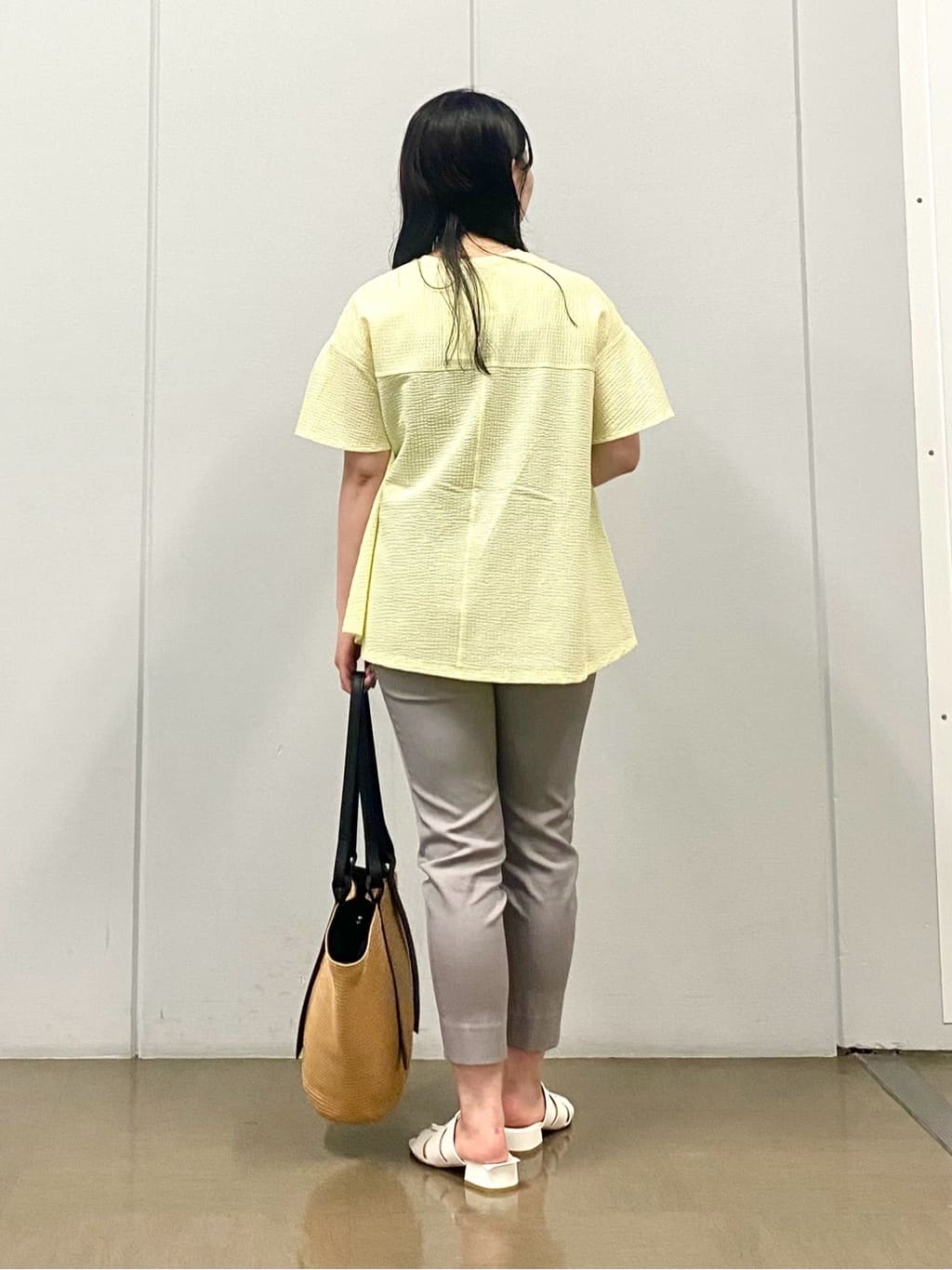 misakiさんの「INDIVI｜スクエアトップロングネックレス」を使ったコーディネート