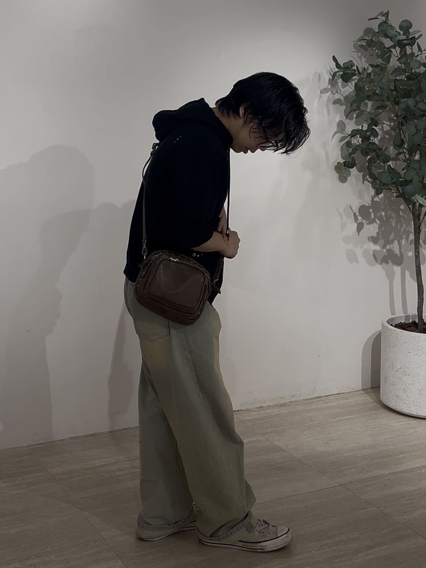 taigaさんの「tk.TAKEO KIKUCHI｜スタッズ ダブルZIPパーカ」を使ったコーディネート