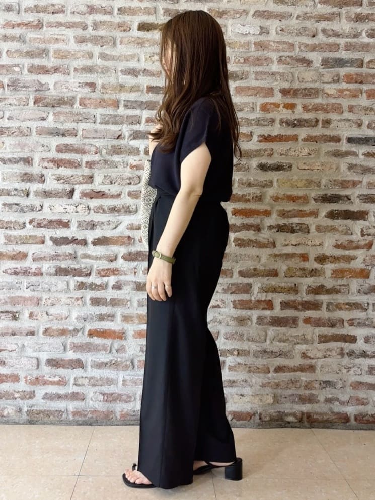 tokiさんの「THE SHOP TK｜【6色展開】さらさらフレンチニット【毛玉になりにくい/洗濯機OK】」を使ったコーディネート