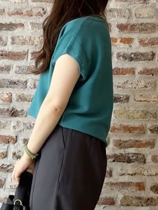 tokiさんの「THE SHOP TK｜【6色展開】さらさらフレンチニット【毛玉になりにくい/洗濯機OK】」を使ったコーディネート