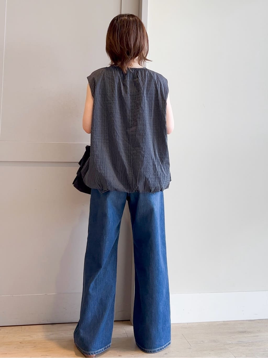 yamakoさんの「grove｜【Lee&times;grove別注】WIDE DENIM PANTS」を使ったコーディネート