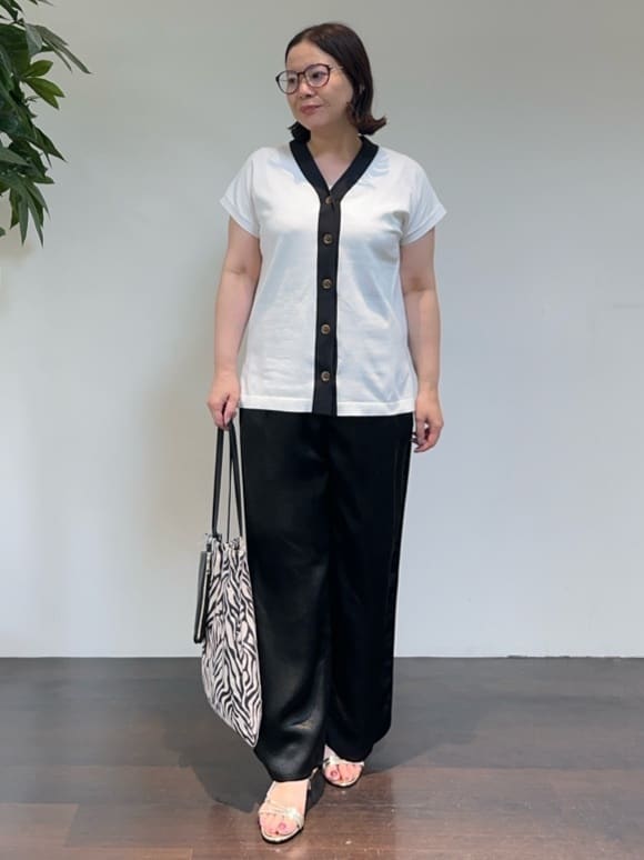 Asamiさんの「UNTITLED｜【スクエアインナー】コットンタンクトップ」を使ったコーディネート
