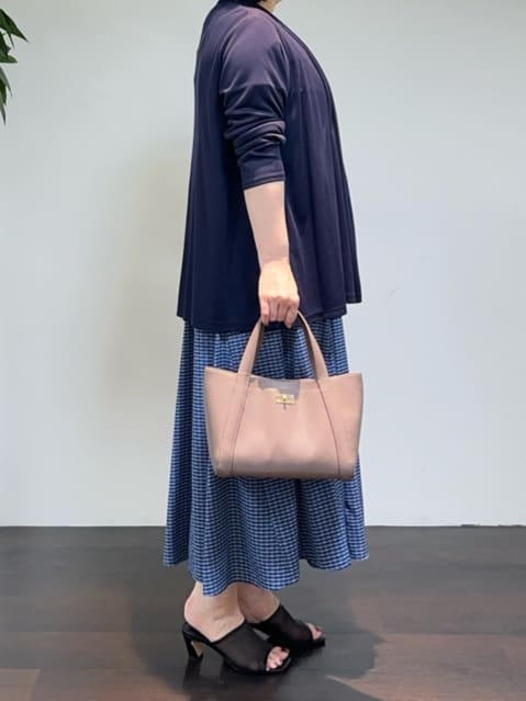 Asamiさんの「UNTITLED｜◆【接触冷感/UV機能/遮熱】ジャージカーディガン」を使ったコーディネート