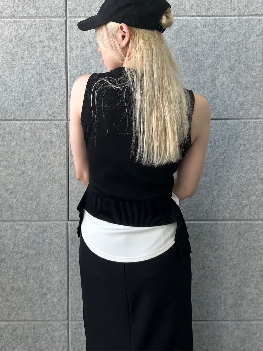 honoka Aさんの「CODE A｜design knit tank」を使ったコーディネート