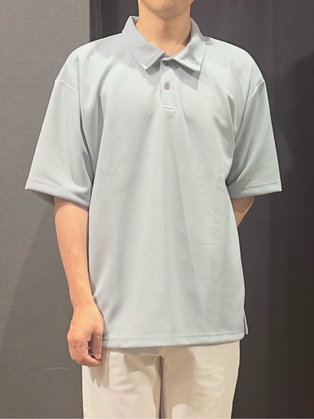 tomoyaさんの「THE SHOP TK｜ドライタッチカノコポロシャツ 洗濯機OK」を使ったコーディネート