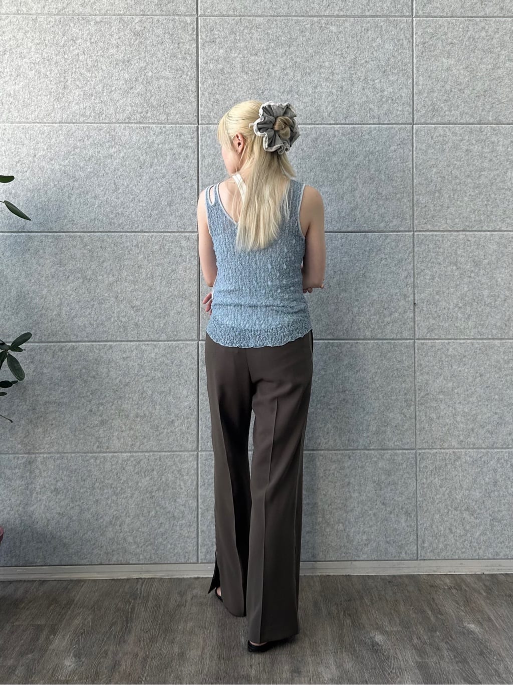 honoka Aさんの「CODE A｜【Cup-in】design cut tank」を使ったコーディネート