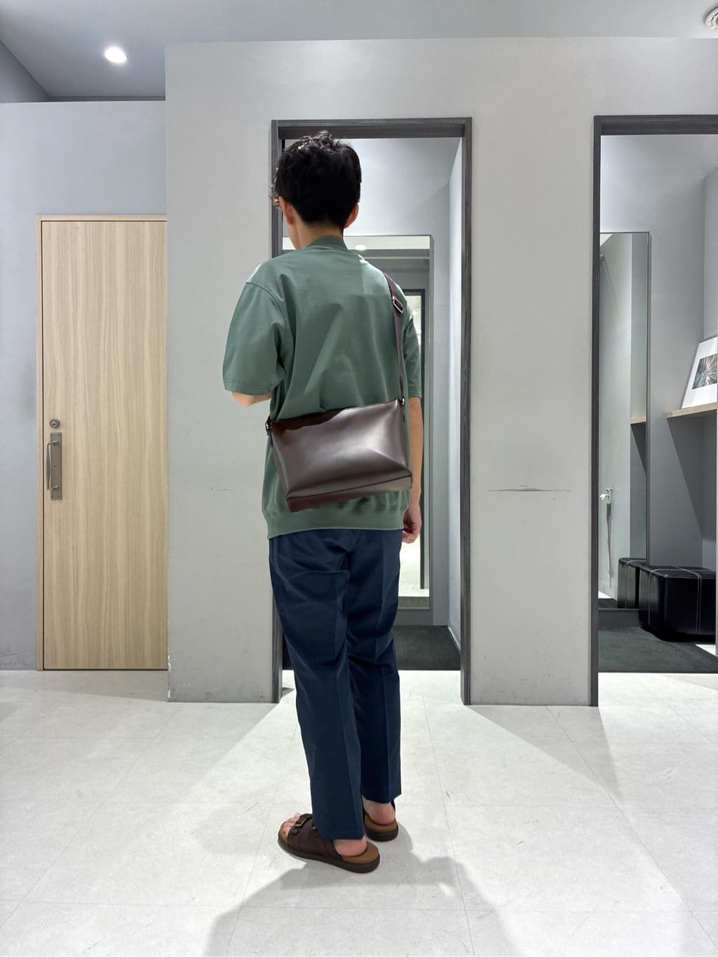 わいずみさんの「TAKEO KIKUCHI｜【抗菌防臭／5サイズ展開】ハイゲージポンチ Tシャツ」を使ったコーディネート