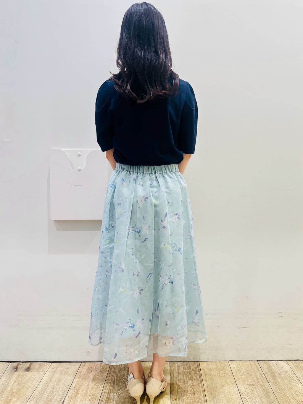 MOMOさんの「index｜《7色展開／XS-LLサイズ》多機能タックスリーブトップス【汗ジミ防止／吸水速乾／接触冷感／UVケア」を使ったコーディネート