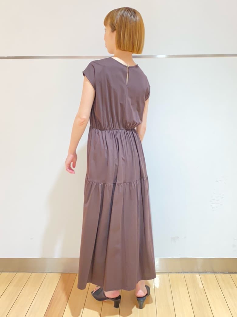 あやさんの「UNTITLED｜【ティアード/洗える】コットンロングワンピース」を使ったコーディネート
