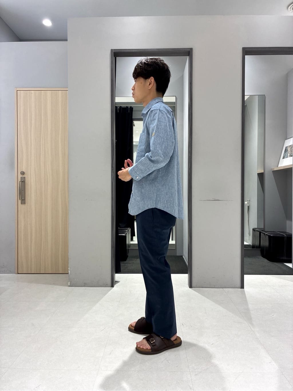 わいずみさんの「TAKEO KIKUCHI｜【GUNZE&times;TAKEO KIKUCHI】メンズインナー「ステルス(R)」」を使ったコーディネート