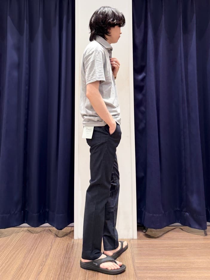 Tightさんの「THE SHOP TK｜【オールシーズン穿ける！】7DAYSストレッチへリンボンパンツ　ON&hArr;OFF兼用」を使ったコーディネート