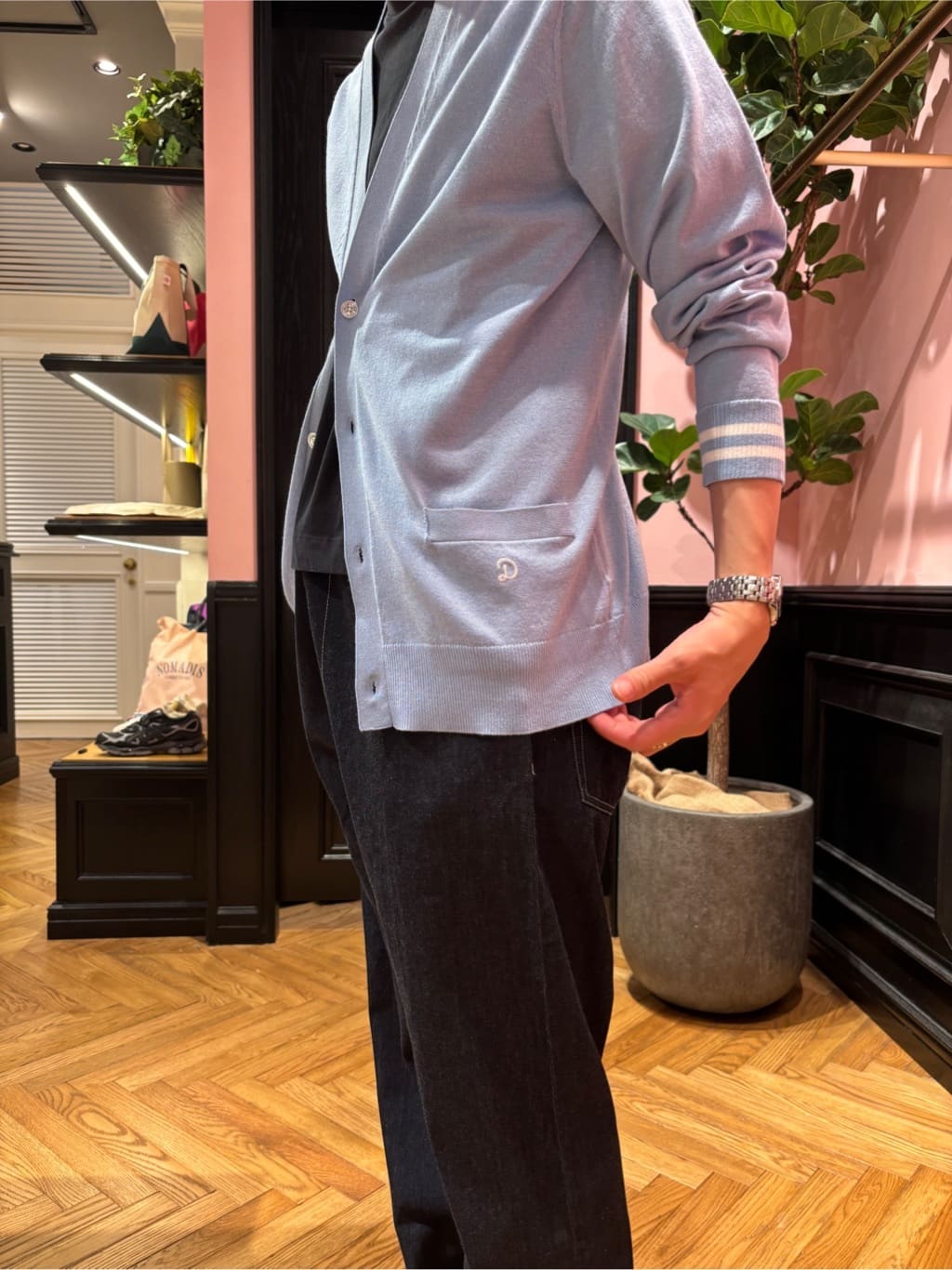 kaminaga さんの「DRESSTERIOR｜スリーブライン スプリングカーディガン」を使ったコーディネート