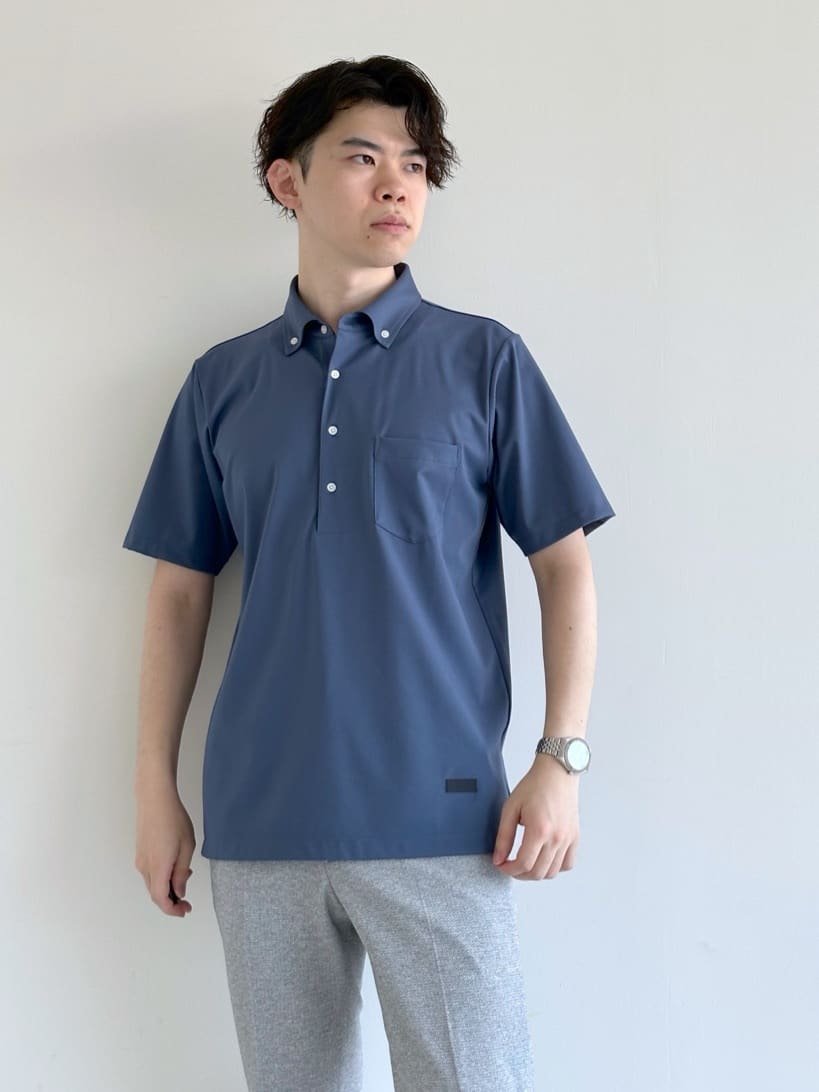 イッシーさんの「TAKEO KIKUCHI｜◆レザーハンドル シュリンクPU トート」を使ったコーディネート