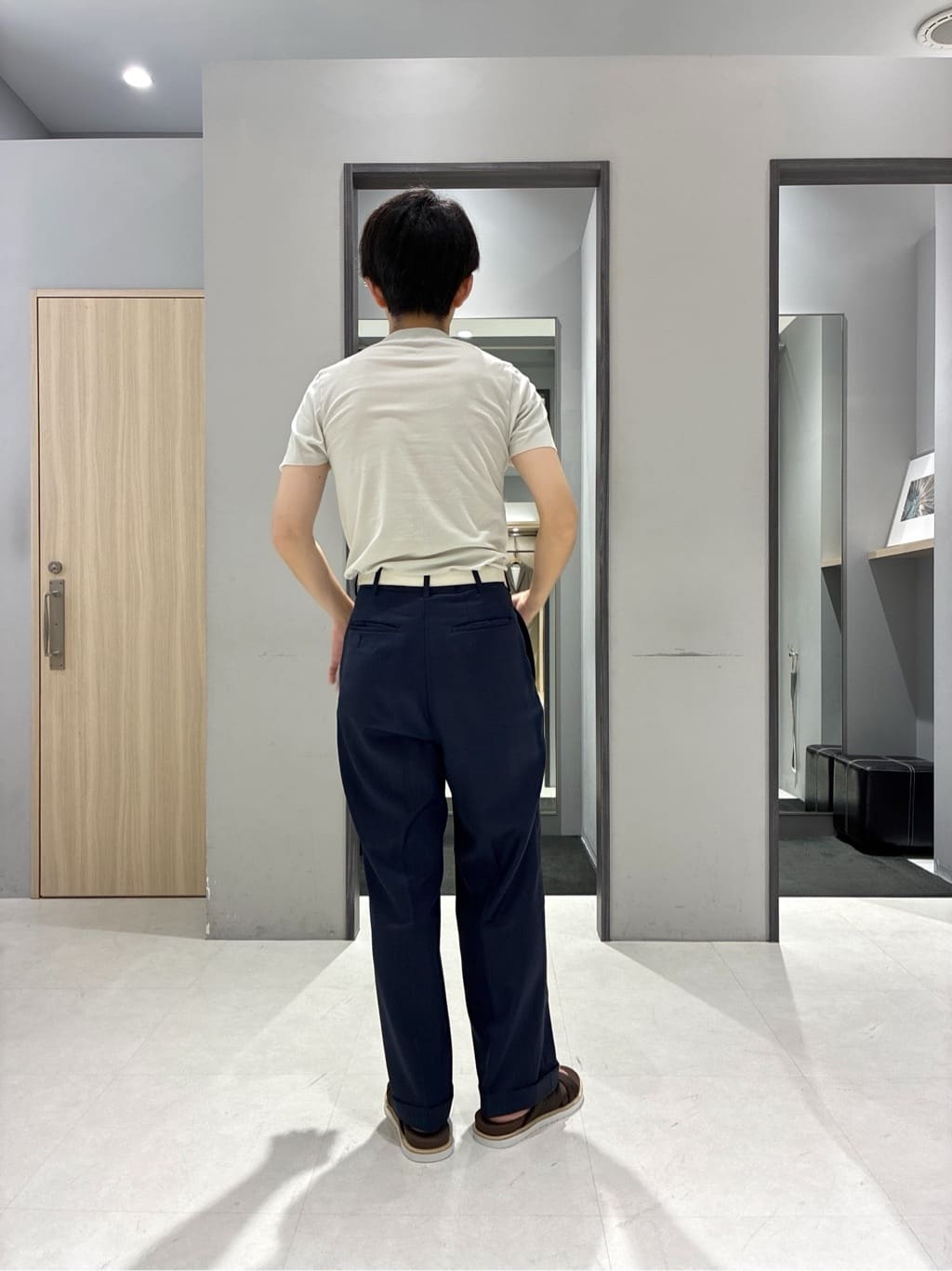 わいずみさんの「TAKEO KIKUCHI｜【GUNZE&times;TAKEO KIKUCHI】メンズインナー「ステルス(R)」」を使ったコーディネート