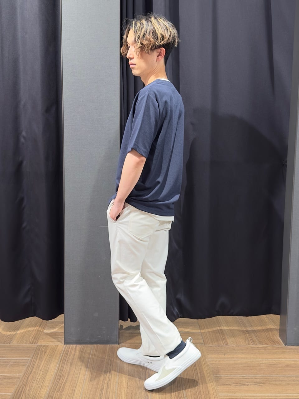 tomoyaさんの「THE SHOP TK｜シャリルジャージ ジャケット　洗濯機OK/吸水速乾/イージーケア/セットアップ可」を使ったコーディネート