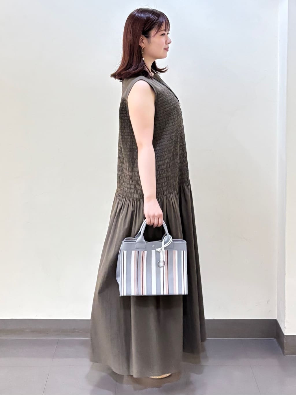 いくみさんの「UNTITLED｜ビッグオーバルネックレス」を使ったコーディネート