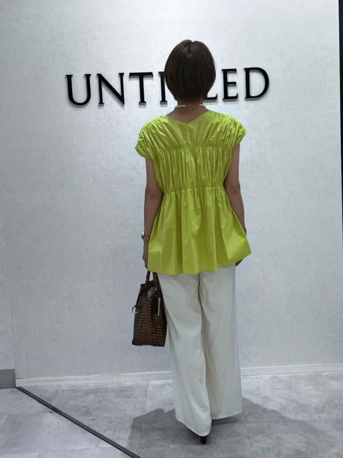 yukiさんの「UNTITLED｜メタリックメッシュトート」を使ったコーディネート