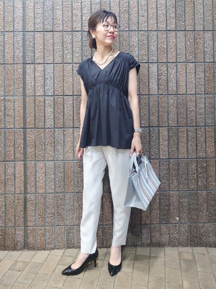 MUTSUKOさんの「UNTITLED｜【セレモニー】淡水パールショートネック」を使ったコーディネート