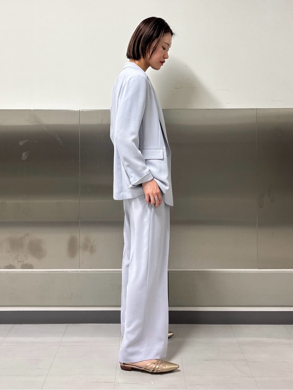 kanaeさんの「INDIVI｜【着る日傘／遮熱／UVケア】ワイドパンツ」を使ったコーディネート