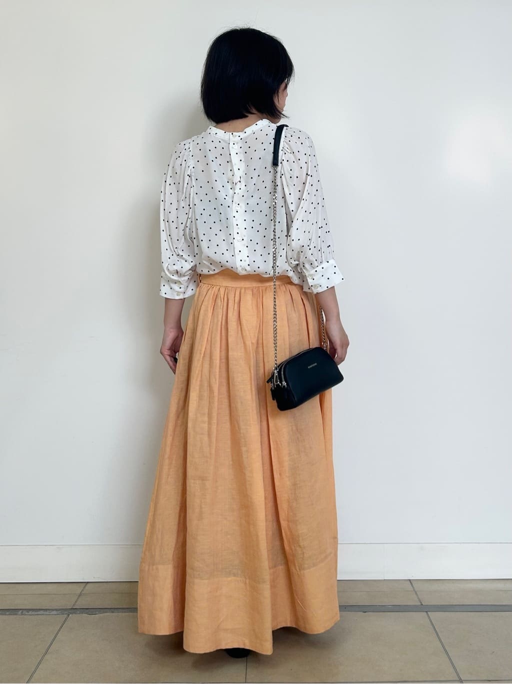 とりみさんの「DRESSTERIOR｜◆ソフトレザーバレエシューズ」を使ったコーディネート