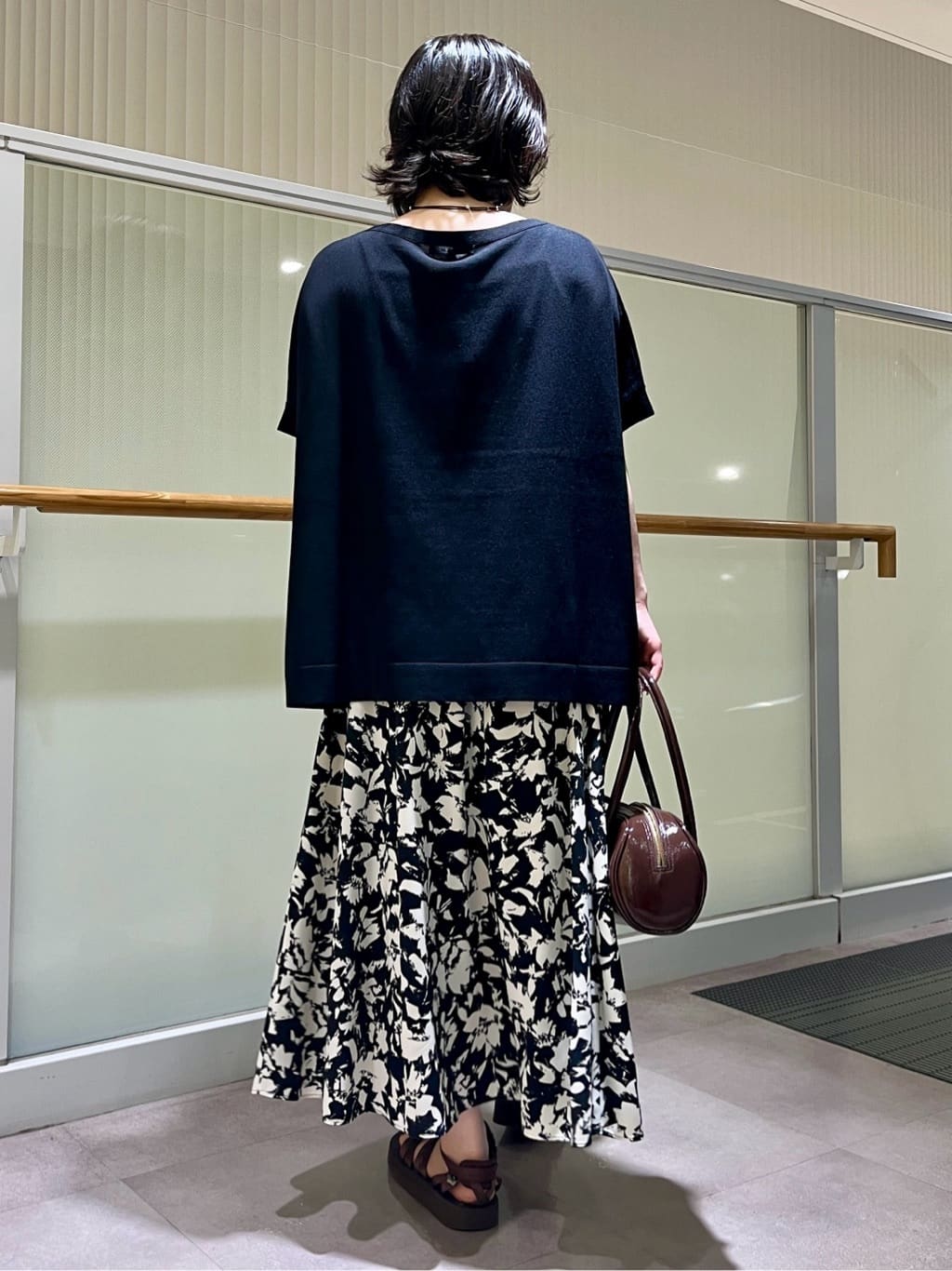 ちりんさんの「UNTITLED｜リングコードトップネックレス」を使ったコーディネート