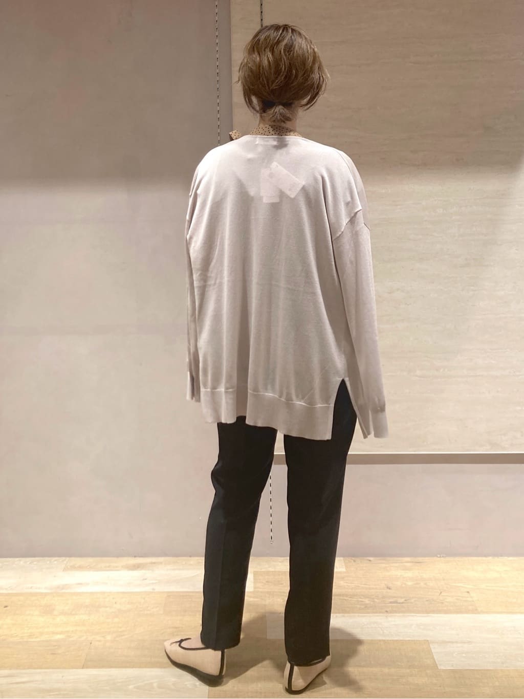 たけねぇさんの「OPAQUE.CLIP｜ミドル丈トッパーニットカーディガン【洗濯機洗い可／接触冷感／抗ピル】」を使ったコーディネート