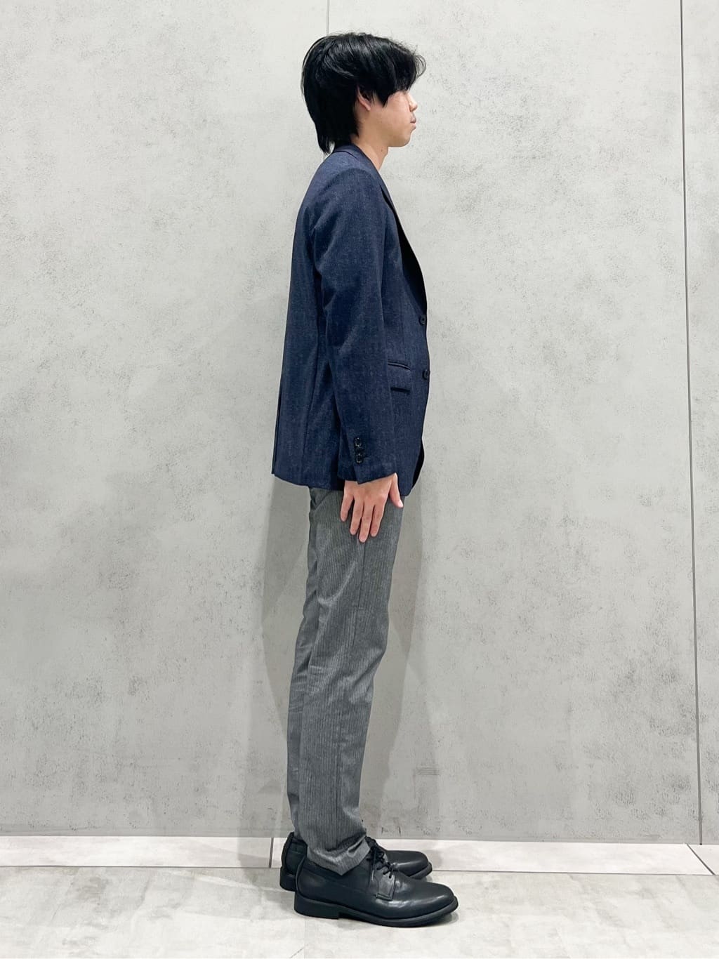 SHI-MAさんの「THE SHOP TK｜ツイルキーネック 半袖Tシャツ 接触冷感/洗濯機OK」を使ったコーディネート