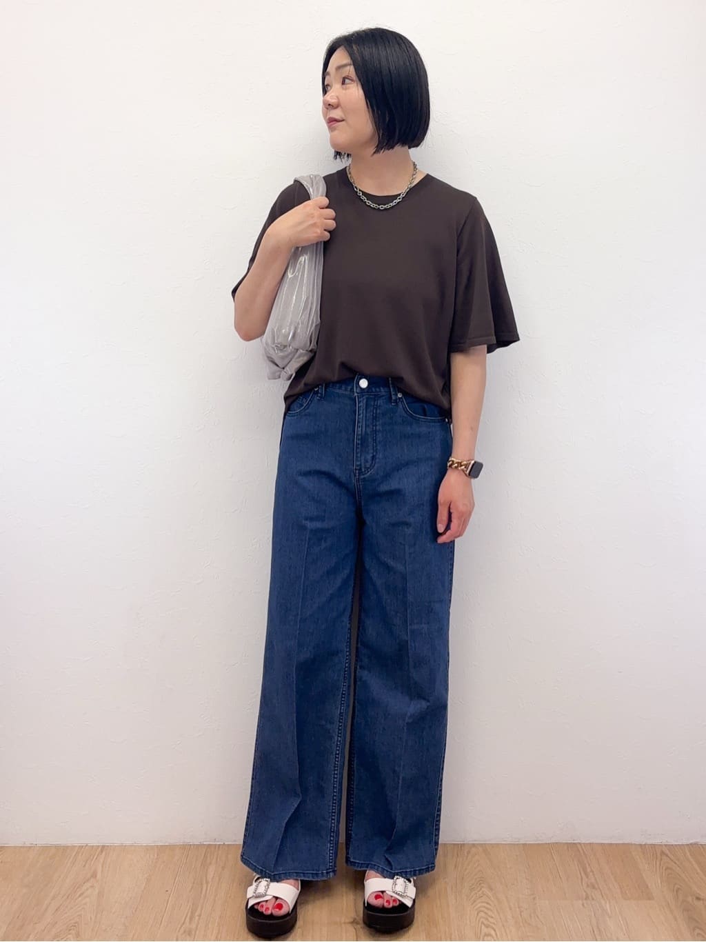 Takeさんの「OPAQUE.CLIP｜【定番/6color】名品フラットバレエシューズ」を使ったコーディネート