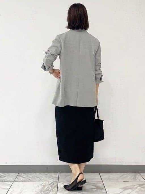 nekoさんの「Reflect｜【洗える】ドビーストライプブラウス」を使ったコーディネート