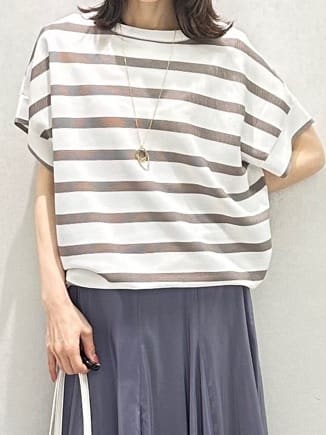 Miwaさんの「UNTITLED｜ライトダブルリングネックレス」を使ったコーディネート