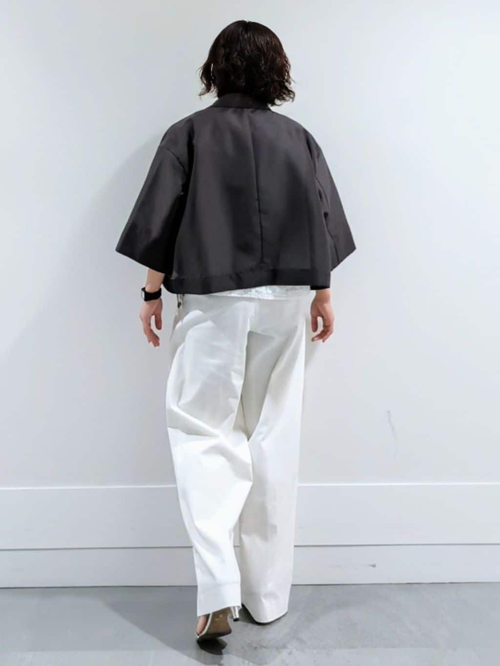 ミズタさんの「UNTITLED｜コットンテレコタンクトップ」を使ったコーディネート