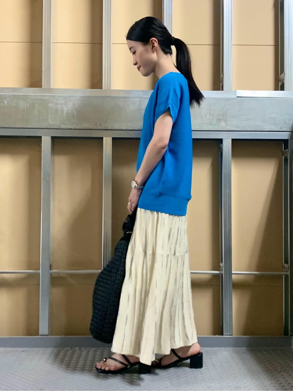 sahoさんの「THE SHOP TK｜【6色展開】さらさらフレンチニット【毛玉になりにくい/洗濯機OK】」を使ったコーディネート