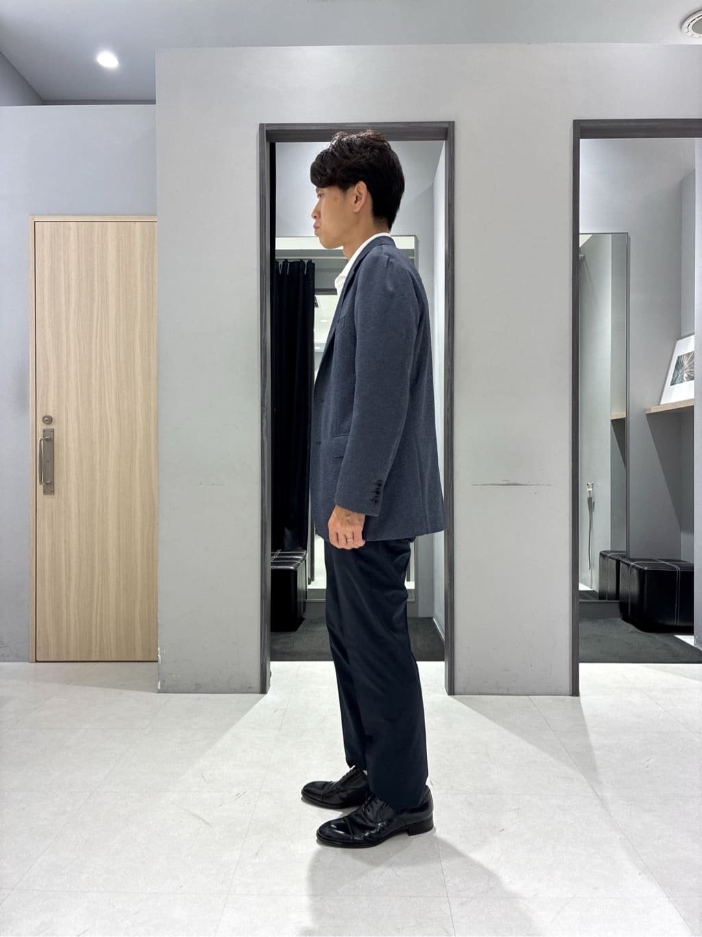 わいずみさんの「TAKEO KIKUCHI｜【抗菌防臭／9色5サイズ展開】ハニカムメランジ ポロシャツ」を使ったコーディネート