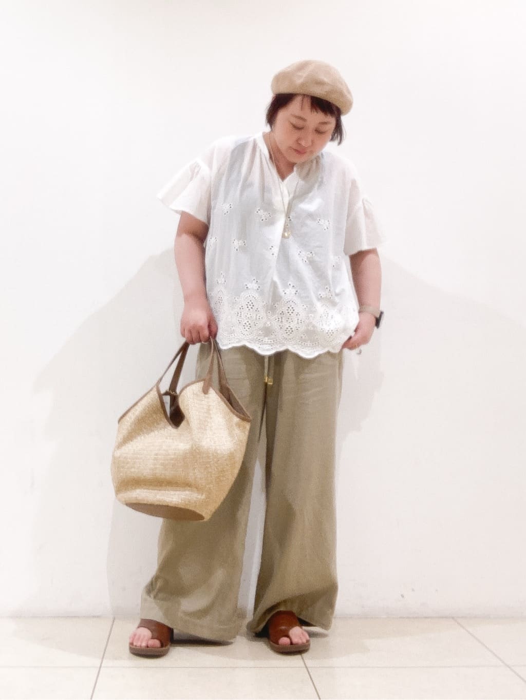 takedaさんの「UNTITLED｜リングコードトップネックレス」を使ったコーディネート