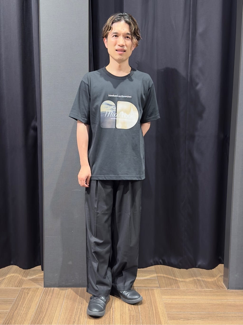 tomoyaさんの「THE SHOP TK｜アートグラフィック 半袖Tシャツ 洗濯機OK」を使ったコーディネート