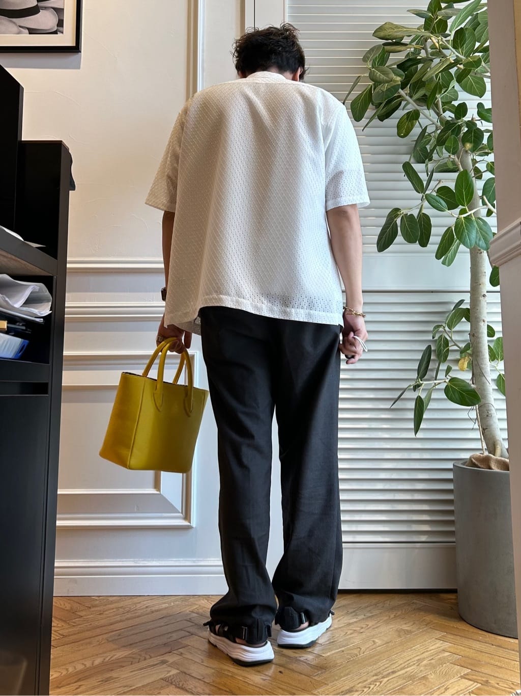 須田　慎二郎さんの「DRESSTERIOR｜◆プエルトリコシャツ」を使ったコーディネート