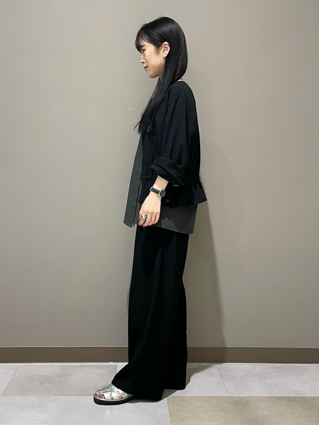 KEIKOさんの「INDIVI｜【洗える】ビスチェレイヤード風トップス」を使ったコーディネート