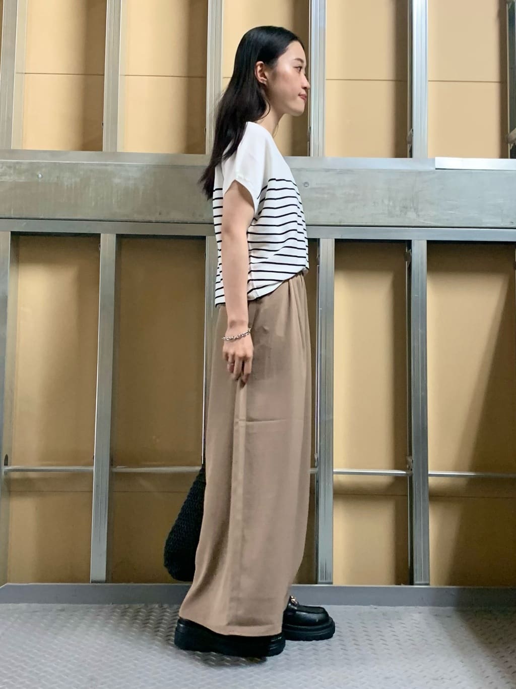 sahoさんの「THE SHOP TK｜【6色展開】さらさらフレンチニット【毛玉になりにくい/洗濯機OK】」を使ったコーディネート