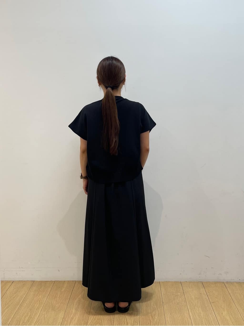 maiさんの「INDIVI｜【UVケア】エアリージョーゼット キャミワンピース」を使ったコーディネート