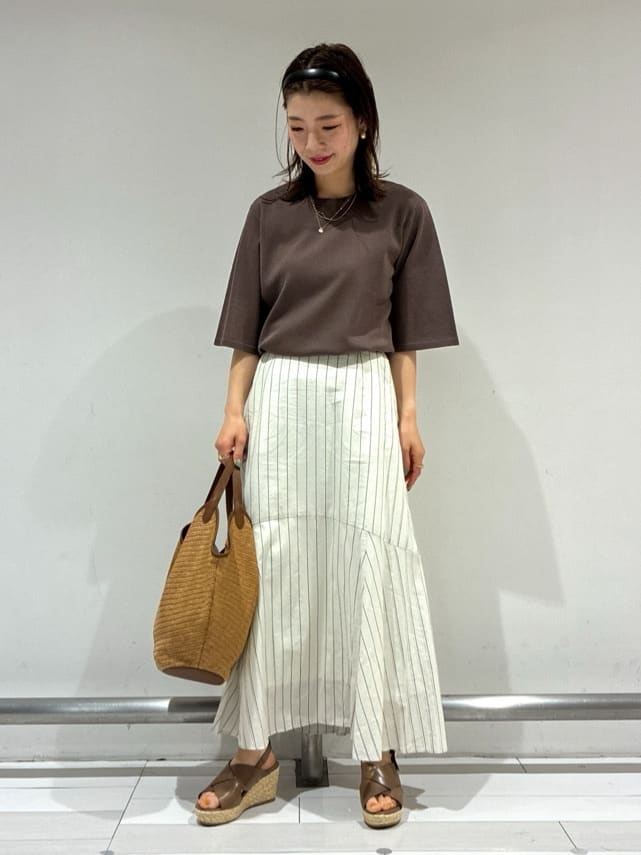 Rinさんの「UNTITLED｜【ステンレス】レイヤードチェーンネックレス」を使ったコーディネート