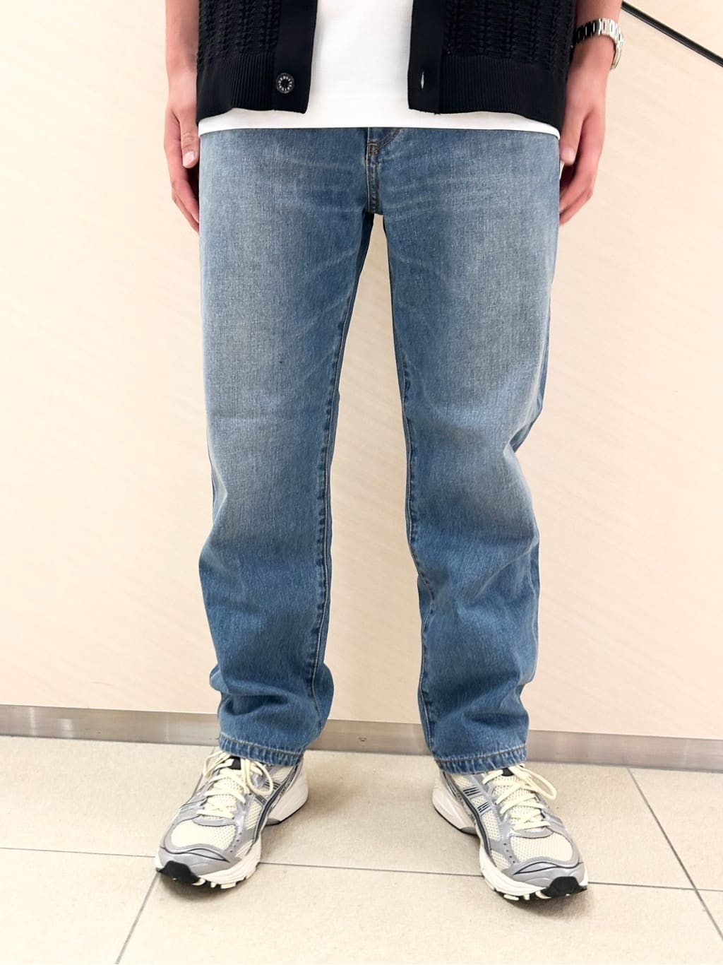 千葉亮太さんの「DRESSTERIOR｜オーガニックコットン キューバニットシャツ」を使ったコーディネート
