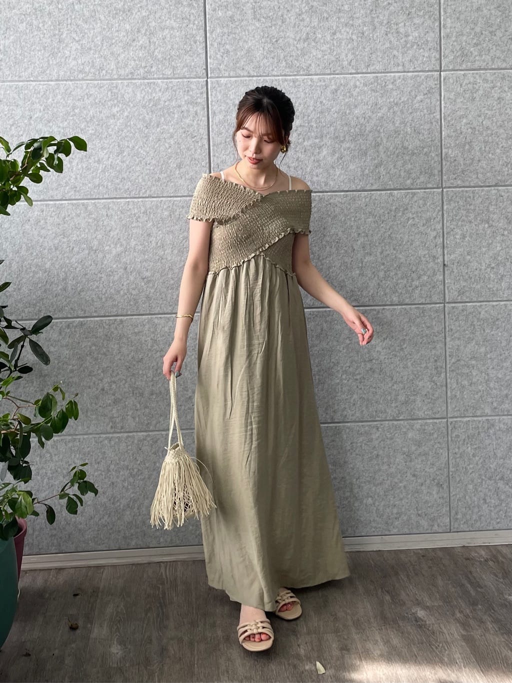 ねねさんの「INDIVI｜」を使ったコーディネート
