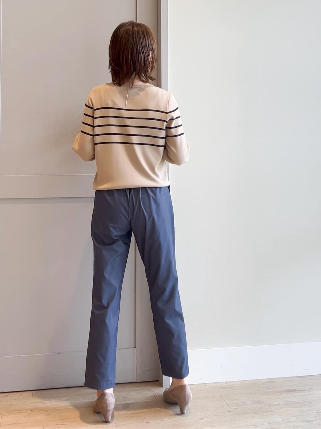 yamakoさんの「grove｜ひんやり多機能・やわらかドライタッチ五分袖プルオーバー」を使ったコーディネート
