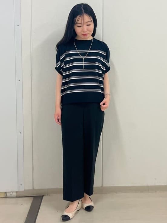 Rihoさんの「Reflect｜◆【マシンウォッシュ可／セットアップ可／通勤におすすめ】ドライタッチダブルジャケット」を使ったコーディネート