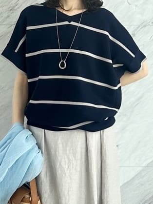 Miwaさんの「UNTITLED｜◆【接触冷感/UV機能/遮熱】ジャージカーディガン」を使ったコーディネート